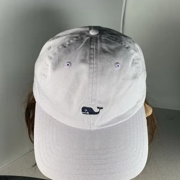 Vineyard Vines Baseball Hat Cap Liliac Strapback Whale Logo Adjustable Adult