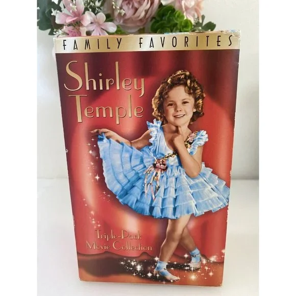 Shirley Temple Family Favorites Triple Pack 3 Movie‎ Collection VHS Set V3 2000