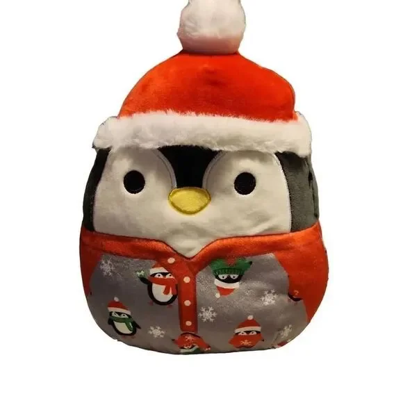 Squishmallows Luna Penguin Christmas - 8 inch