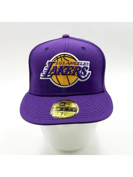 New Era Los Angeles Lakers 59FIFTY Fitted Hat Green Bottom NBA Finals Champs