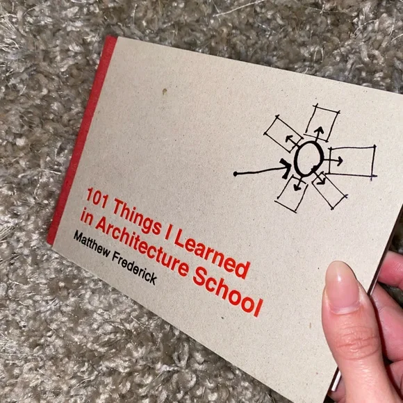 10 things I learned in architecture school by Matthew Frederick Book