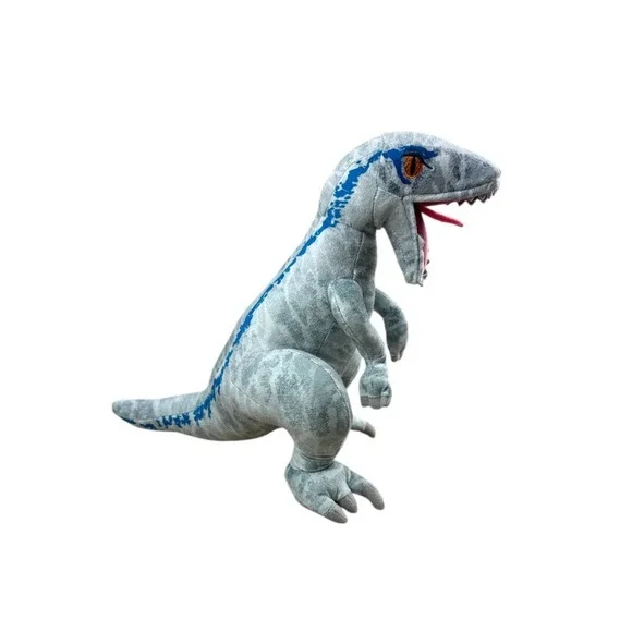 Franco‎ Jurassic World Blue T-Rex Cuddle Pillow NWT Kids Plush Dinosaur 20x8x4