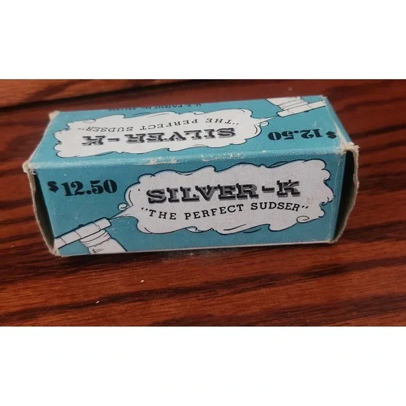 Vintage Silver-k The Perfect Sudser With Original Box And Instructions