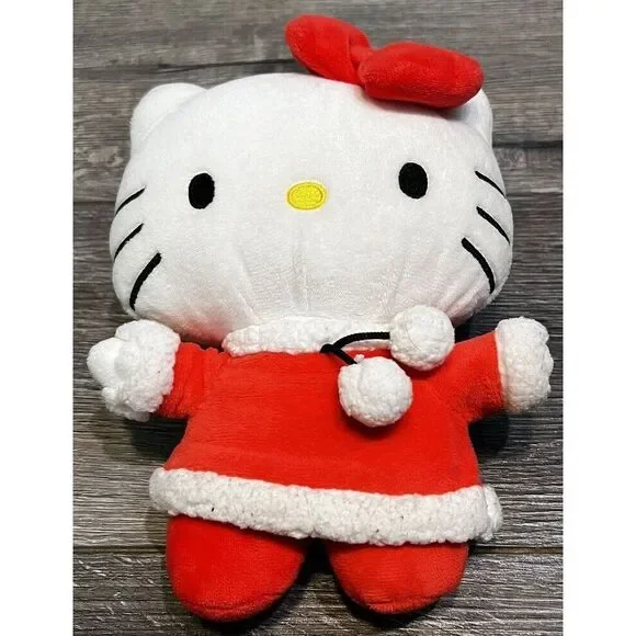 Sanrio Hello Kitty Santa‎ Christmas Holiday Plush 2022 8