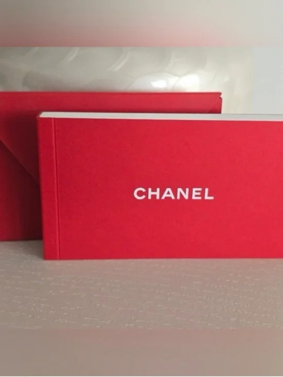 CHANEL Red 2017 Flip Book Year of the Rooster with Box