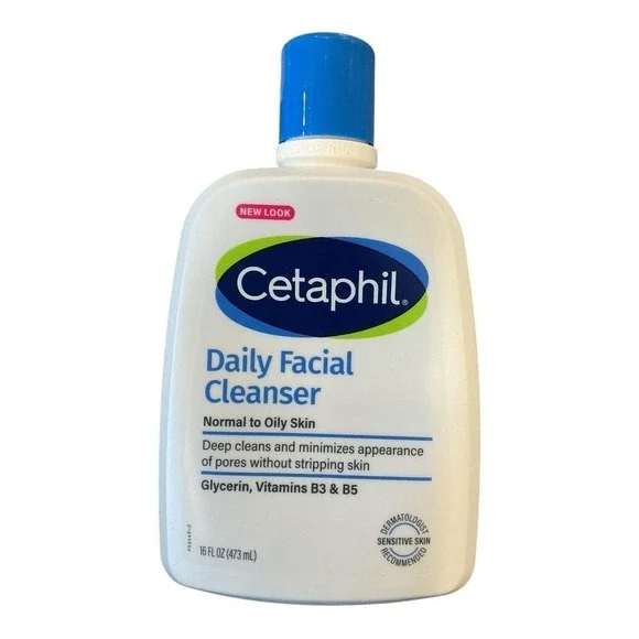 Cetaphil - Daily Facial Cleanser (16 oz) - Normal to Oily Skin