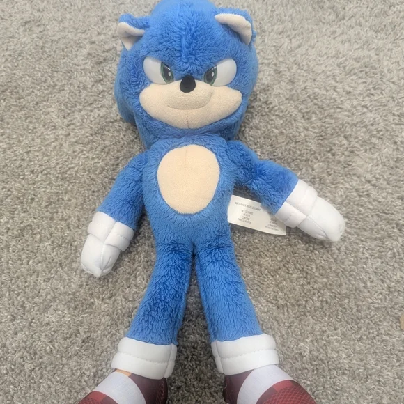 Sonic the Hedgehog Blue Plush Toy