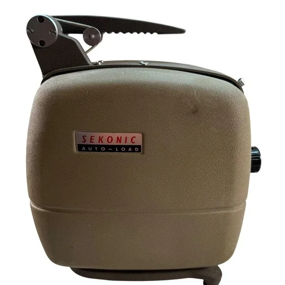 Vintage Sekonic 8 Auto Load Movie Projector With Case And Film Reel Parts‎ Only