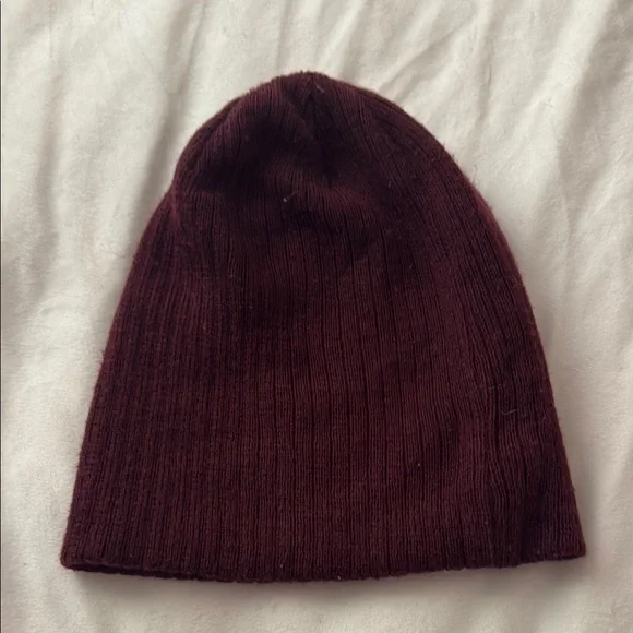 Classic Burgundy Beanie