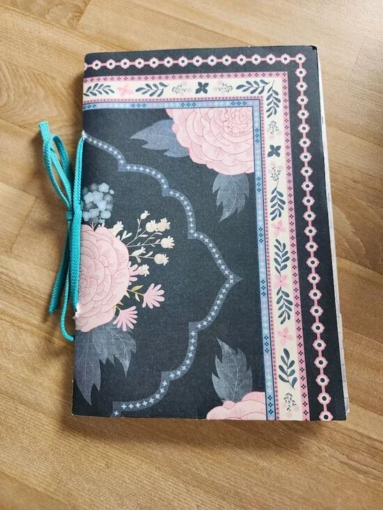 Colorful Eclectic Junk Journal 60 pages Handmade
