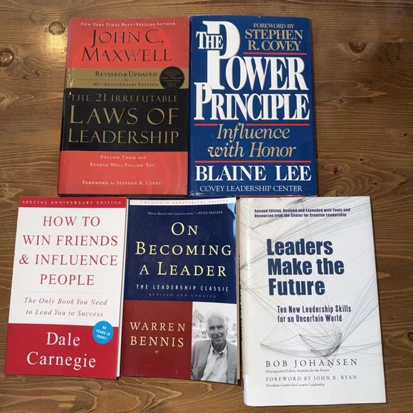 Leadership & Potential‎ Growth Books Lot Of 5 Business Leader Self Help