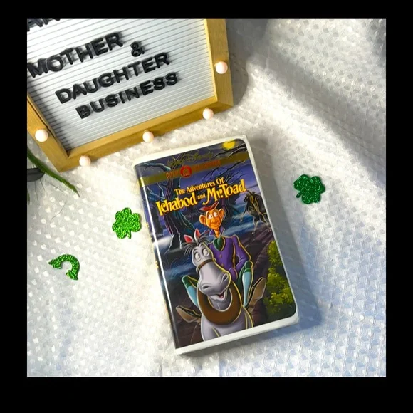 Disney The Adventures of Ichabod and Mr. Toad (VHS 2000 Gold Collection Edition