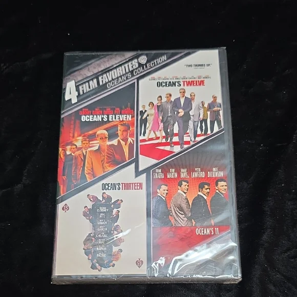 Warner Bros. 4 Film Favorites DVD Set - Red and Black