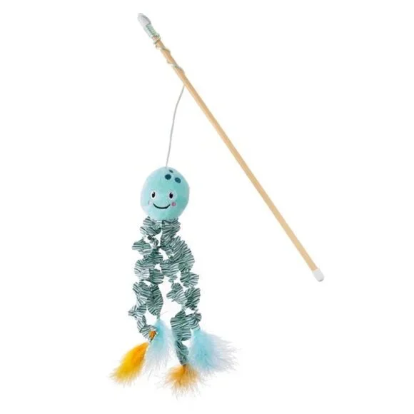 Cat Toy - Jellyfish Teaser with Catnip
