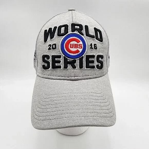 39thirty Chicago Cubs League Champs World Series One‎ Size Fitted Hat New Era