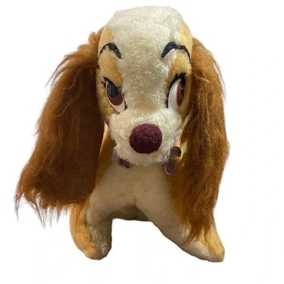 Walt Disney Productions Vintage Stuffed Lady of Lady and the Tramp