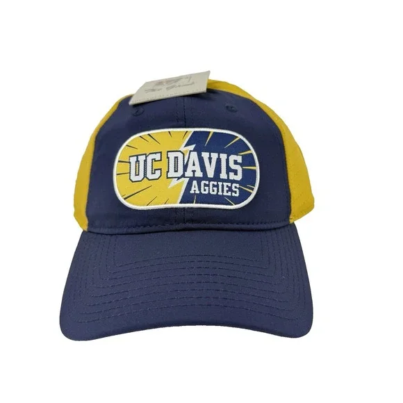 UC Davis Aggies Hat Blue Snapback Cap University of California NCAA Sports NEW
