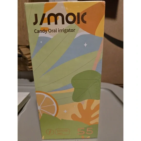 JIMOK Candy Portable‎ Water Flosser Oral Irrigator Teeth Cleaner - Blue