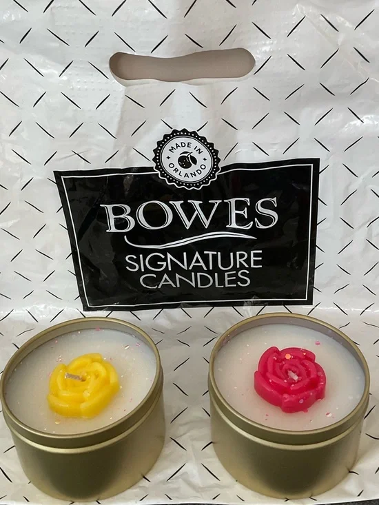 Bowes Signature Candles 2 Candles NEW