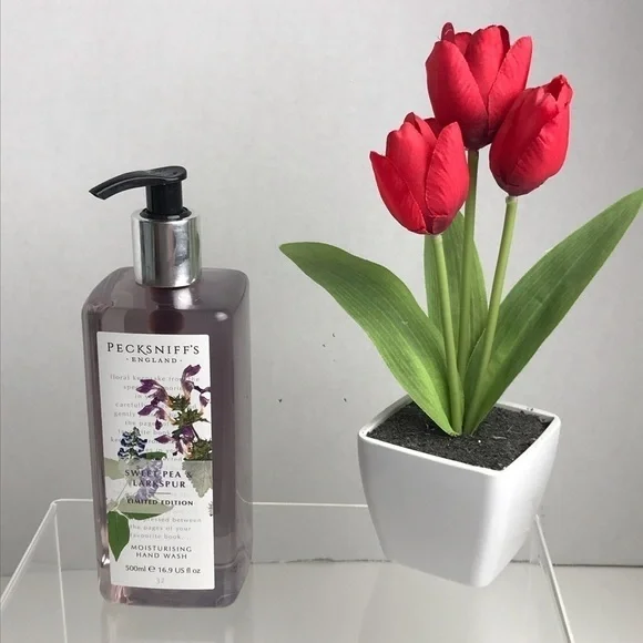 NEW - PECKSNIFF'S Limited Edition Sweet Pea & Larkspur Moisturizing Hand Wash