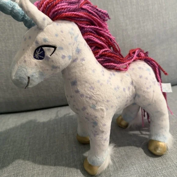 Uni the Unicorn Plush Stuffed Animal with‎ Yarn Hair 2019