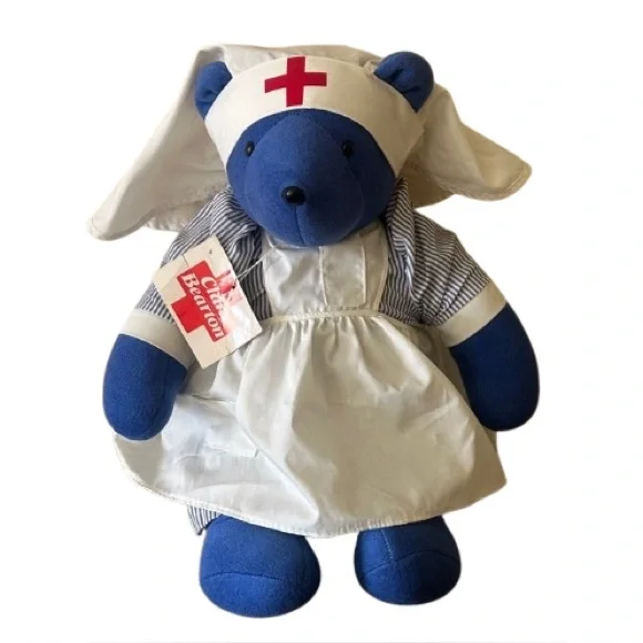 Vintage North American Clara Barton Stuffed Bear