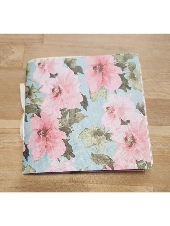 Colorful Floral Junk Journal Handmade 96 pages