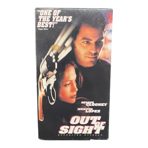 Out of Sight VHS 1999 George Clooney‎ Jennifer Lopez