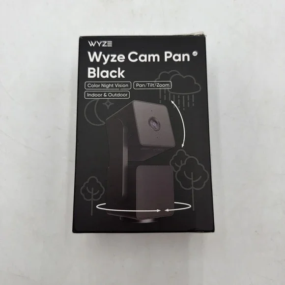 Wyze Cam Pan v3 Indoor/Outdoor IP65 1080P 360° Pan/Tilt/Zoom Wi-Fi Smart Home