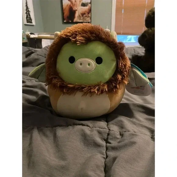 Squishmallows Desmund Dragon in Lion Costume 8
