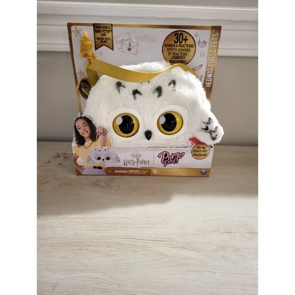 New‎ HARRY POTTER Hedwig Purse Pets Interactive