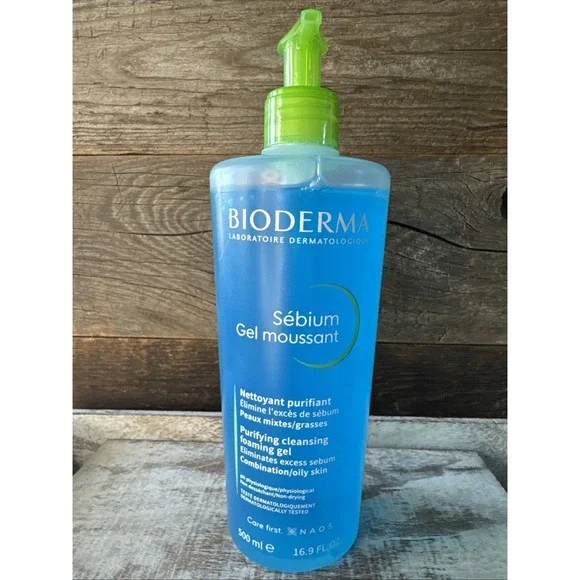 Bioderma Sebium Foaming Gel‎ Cleanser 16.7oz Purifying NEW