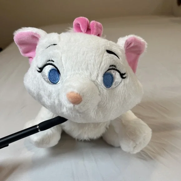 Disney Store Aristocats Marie White Cat Kitty Kitten‎ Plush Stuffed Animal Toy