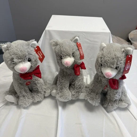 Lot Of 3‎ Petsmart Lucky the Cat 11