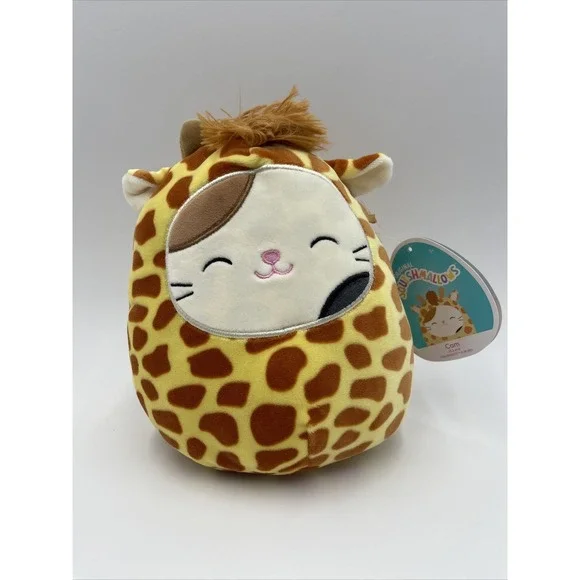 Squishmallows Cameron the‎ Cat as Gary the Giraffe 7.5