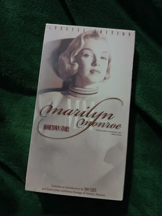 Marilyn Monroe Hometown Story Special Edition VHS - Pink Cover