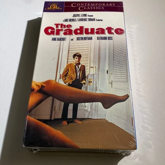 📼 VHS Sealed Reprint 1999 The Graduate Dustin Hoffman 1967 Film