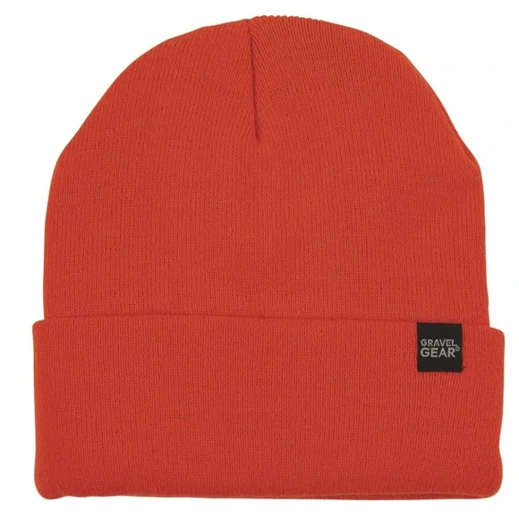 Gravel Gear Orange Watch Cap Work‎ Hat Beanie