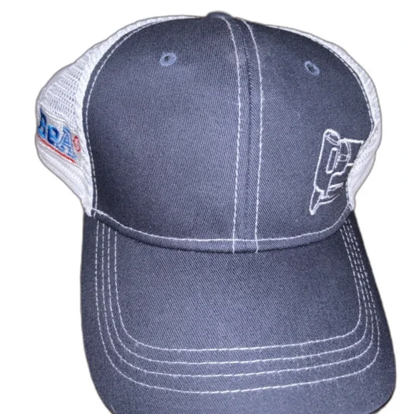 BeA Tools Navy Blue Trucker Cap Hat Mens Adjustable Embroidered