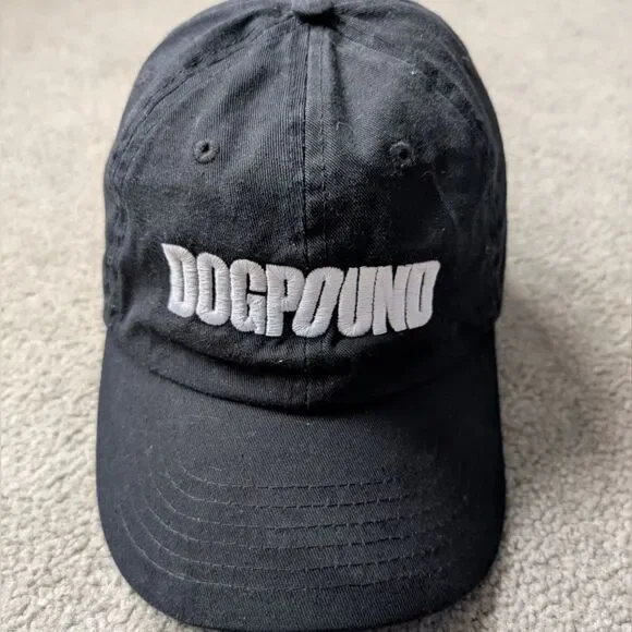 Dogpound Black Cap/Hat