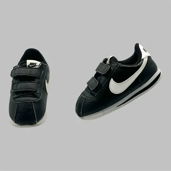 Nike Shoes Cortez Toddler 8C Black White Sneakers 904769-001