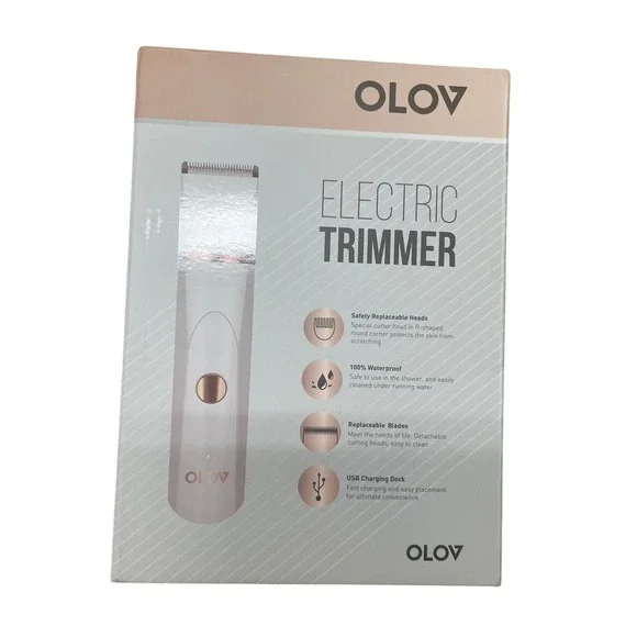 OLOV YP7032 Electric Trimmer Body Grooming USB Charging Dock Waterproof