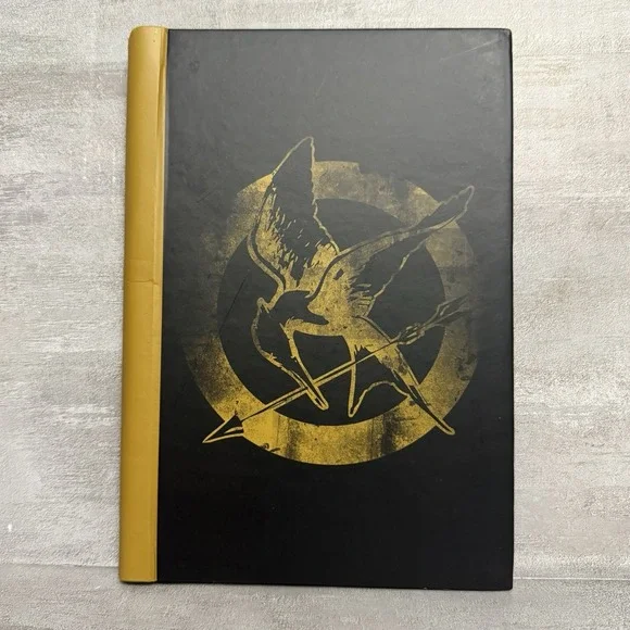 NECA Hunger Games Notebook Mockingjay Logo Scholastic Pre-Movies 2008 Vintage‎