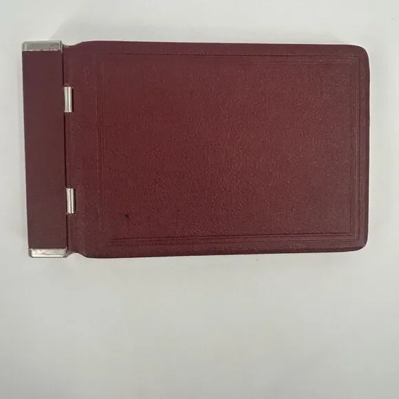 Vintage Wilson Jones Ruby Ledger Outfit Binder Book 0200-08 Pages Fast Shipping