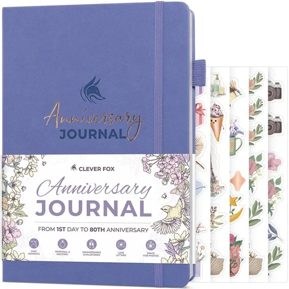NWT/Clever Fox/Anniversary Journal/Lavender/(7