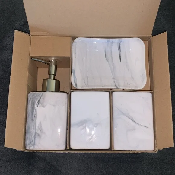 Marble Vanity Set