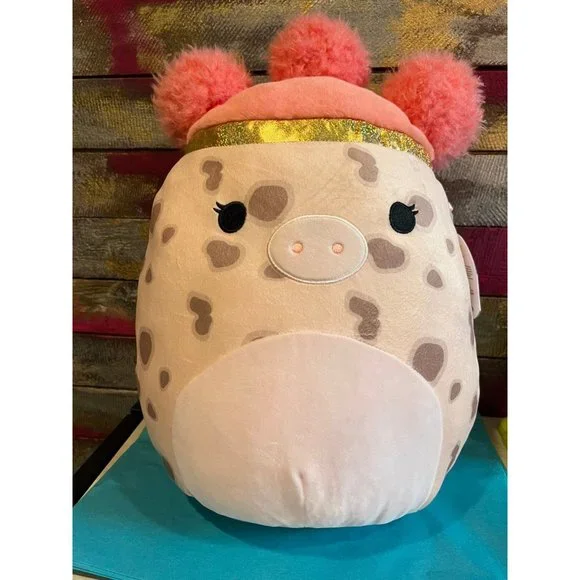 NWT‎ Kellytoy Squishmallow squish-doo Aquataine the pig plush