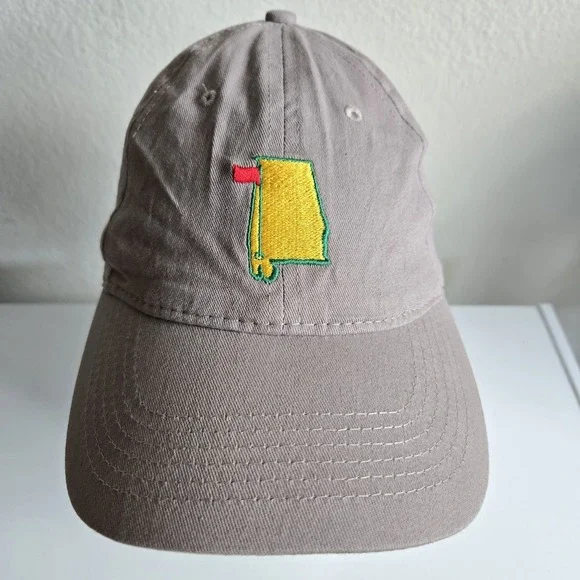 The Masters Golf Tournament 2024 Hat Cap Augusta National Alabama‎ Gray Dad