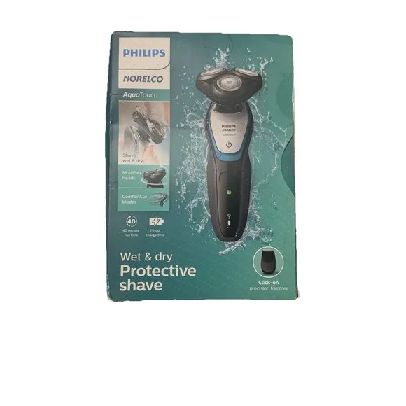 PHILIPS NOREOLCO AquaTouch Wet‎ & Dry MultiFlex Heads Comfort Cut Blade SHAVER
