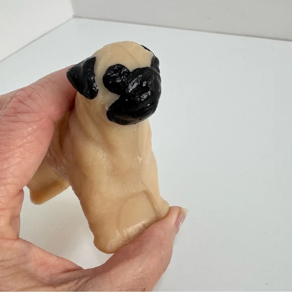 Gianna Rose Atelier Pug shaped decorative soap